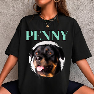 create your own Dog Pet Photo Animal custom 90s  T-Shirt