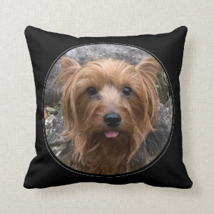 Create Your Own Dog Photo Custom Pet  Throw Pillow