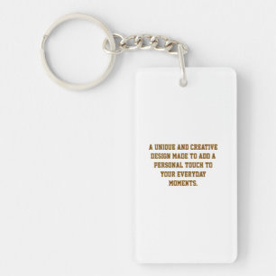 Create Your Own Double-Sided Keychain