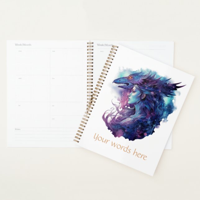 Create Your Own Dragon Goddess Planner (Display)