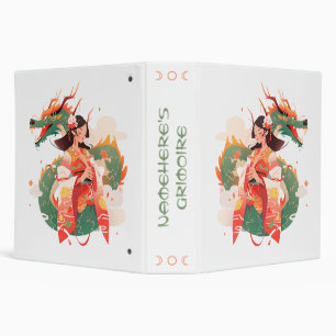 Create Your Own Dreamy Jade Chinese Dragon Girl Binder