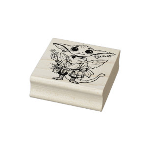Create Your Own Druidic Lizard Fairy Rubber Stamp