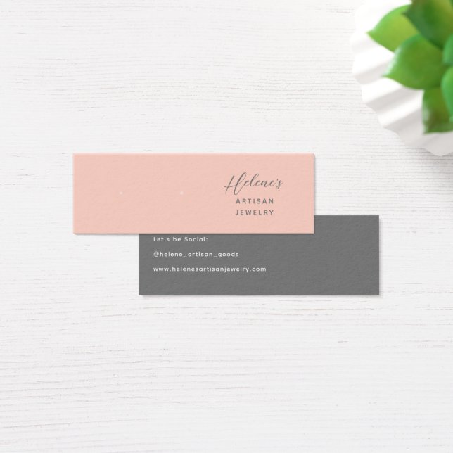 Create your own Earrings Jewellery Display Card (Desk)