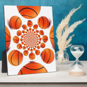 Create Your Own Eat Drink Play dream basketball Plaque