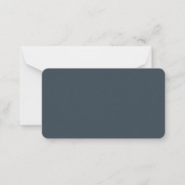Create Your Own editable Flat Note Card (Front)