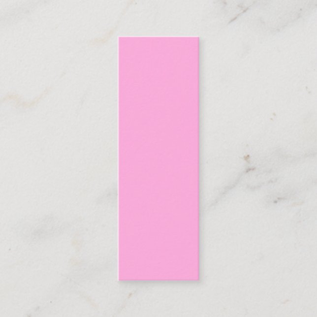 Create Your Own editable Mini Business Card (Front)