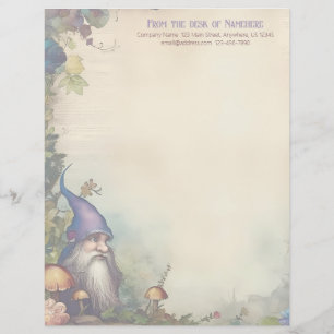 Create Your Own Elder Dwarf Garden Stationery