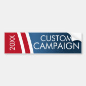 Create Your Own Election Design Bumper Sticker (Front)