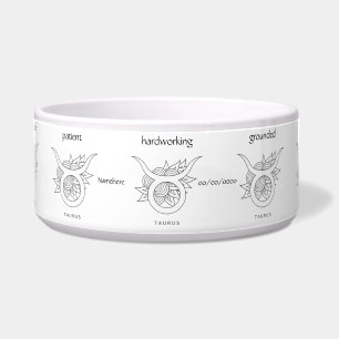 Create Your Own Elegant Black & White Taurus