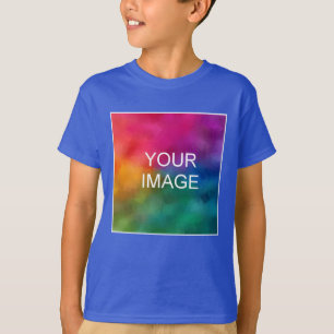 Create Your Own Elegant Deep Royal Template T-Shirt