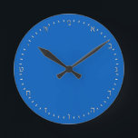 Create Your Own elegant Hebrew Clock, Personalized Round Clock<br><div class="desc">Wall Clock (HEBREW Numerals): Create Your Own - personalized professional branded item with custom logo / photo and easy further adjustments by adding text,  background colours or more images. Simple way to personalize your business,  create cool gifts for your family & friends for every occasion.</div>