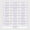 Create Your Own Elegant Wedding Guest Address