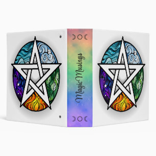 Create Your Own Elemental Pentacle Binder