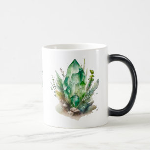 Create Your Own Emerald Green Crystals Magic Mug