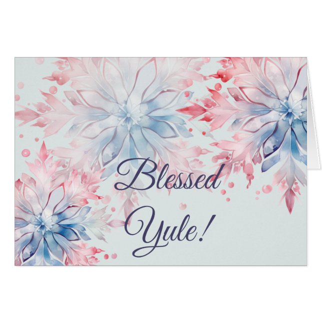 Create Your Own Enchanting Solstice Snowflakes (Front Horizontal)