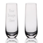 Create Your Own Engraved Stemless Champagne Flute