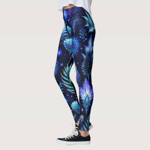 Create Your Own Ethereal Garden Wildflower Floral Leggings