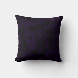 Create Your Own - Extra Dark Grunge Texture Purple Throw Pillow