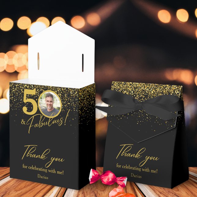 Create Your Own Fabulous Birthday Photo  Favor Box (Creator Uploaded)