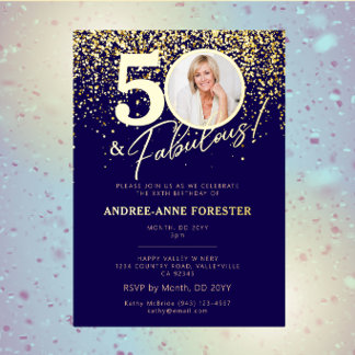 Create Your Own Fabulous Milestone Birthday Photo