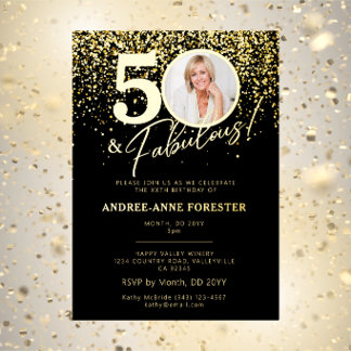 Create Your Own Fabulous Milestone Birthday Photo