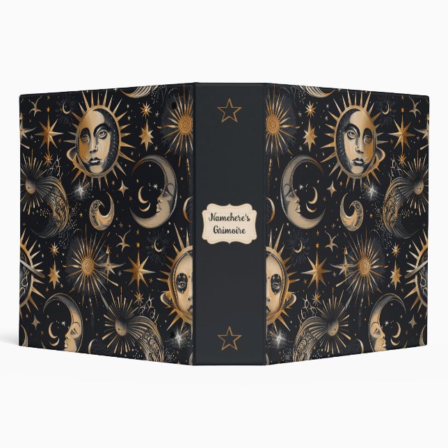 Create Your Own Faces in the Sky Celestial Binder (Background)