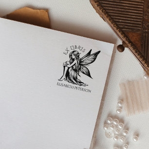 Create Your Own Fairy Book  Rubber Stamp