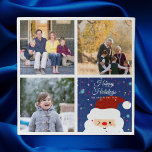 Create Your Own Family Christmas Photo Collage Jigsaw Puzzle<br><div class="desc">Merry Christmas</div>