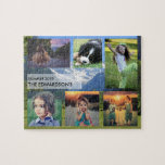 Create your own Family photo collage family name Jigsaw Puzzle<br><div class="desc">Create your own family photo collage,  family name,  jigsaw puzzle
You can personalize it and add your most beautiful photos. Great fun !</div>