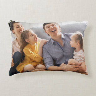 Create Your Own Family Photo Custom Picure Accent Pillow