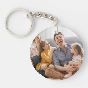 Create Your Own Family Photo Custom Picure Keychain