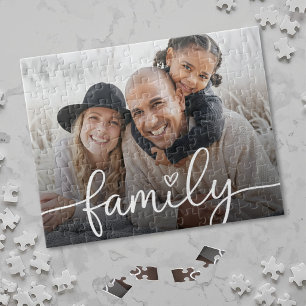 Create Your Own Family Photo Jigsaw Puzzle