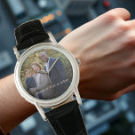 Create your own family photo keepsake watch<br><div class="desc">Create your own family photo keepsake watch.
You can add your own photo and add names,  text.</div>