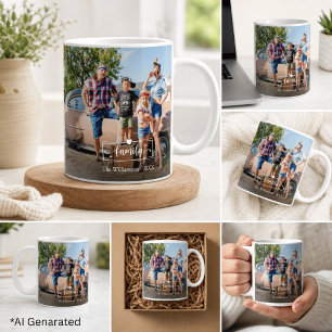 Create your Own Family Photo Personalized Coffee Mug