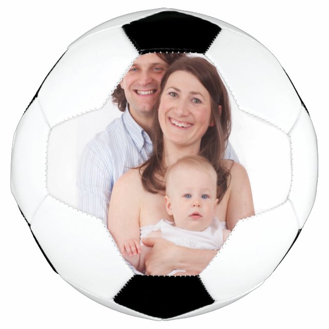 Create Your Own Family Photo  Soccer Ball (Front)