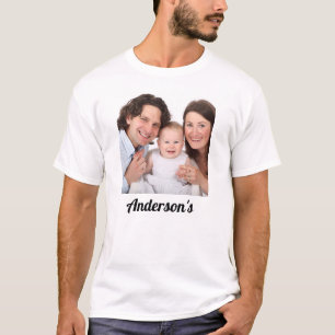 Create Your Own Family Photo T-Shirt