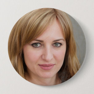 Create Your Own Fan Photo 4 Inch Round Button