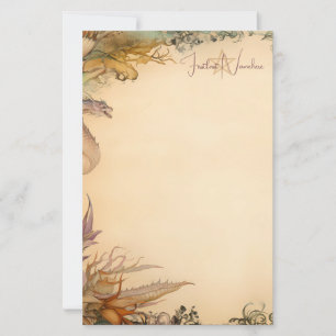 Create Your Own Fantasy Dragon Garden Stationery