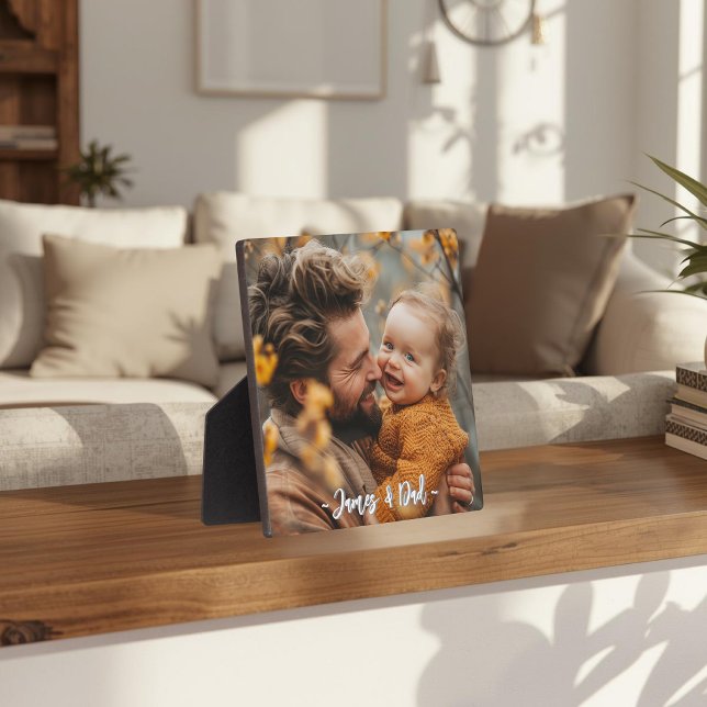 Create your own Father Son Photo Plaque (Creator Uploaded)