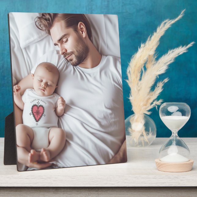 Create Your Own Father's Day Photo Plaque (Side)