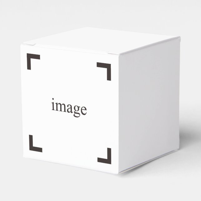 Create Your Own Favor Box (Front Side)