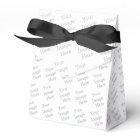 Create Your Own Favour Box