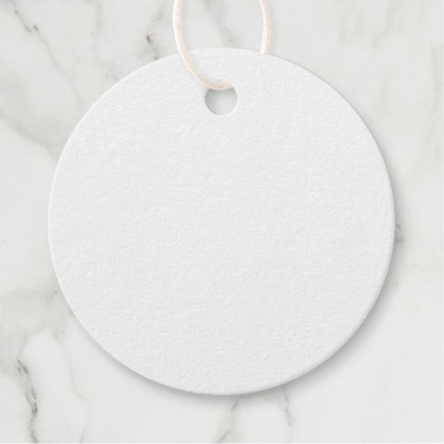 Create Your Own Favour Tags (Front)