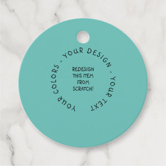 Create Your Own Favour Tags