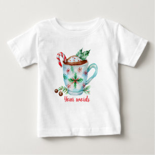 Create Your Own Festive Hot Chocolate Baby T-Shirt