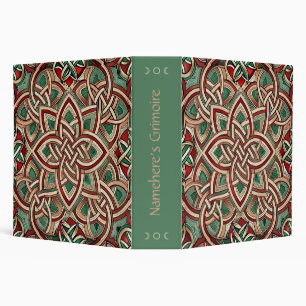 Create Your Own Festive Yule Celtic Knotwork Binder