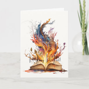 Create Your Own Fire Grimoire Card