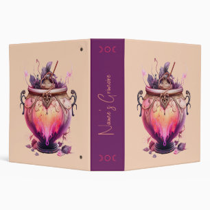Create Your Own Fire Potion Cauldron Binder