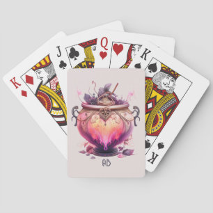 Create Your Own Fire Potion Cauldron Playing Cards