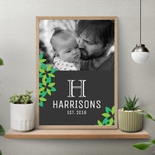 Create Your Own First Father's Day Photo Poster
